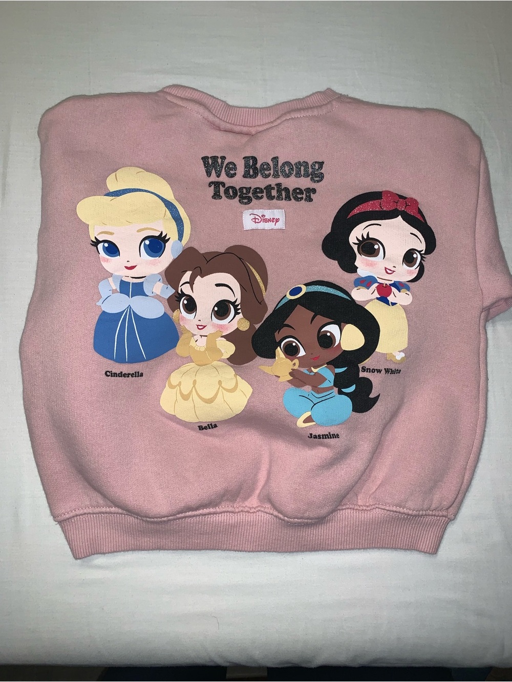 Zara Pink Disney Princesses Sweatshirt